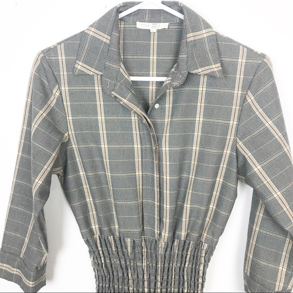 MAJE | "Resha" Plaid Shirt Dress - Picture 8 of 8
